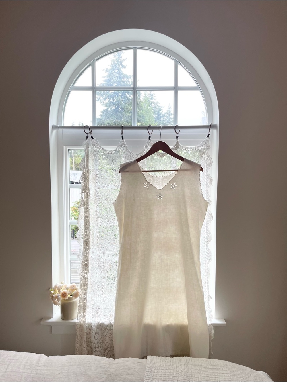 Vintage Italian Cotton Dress/Nightgown
